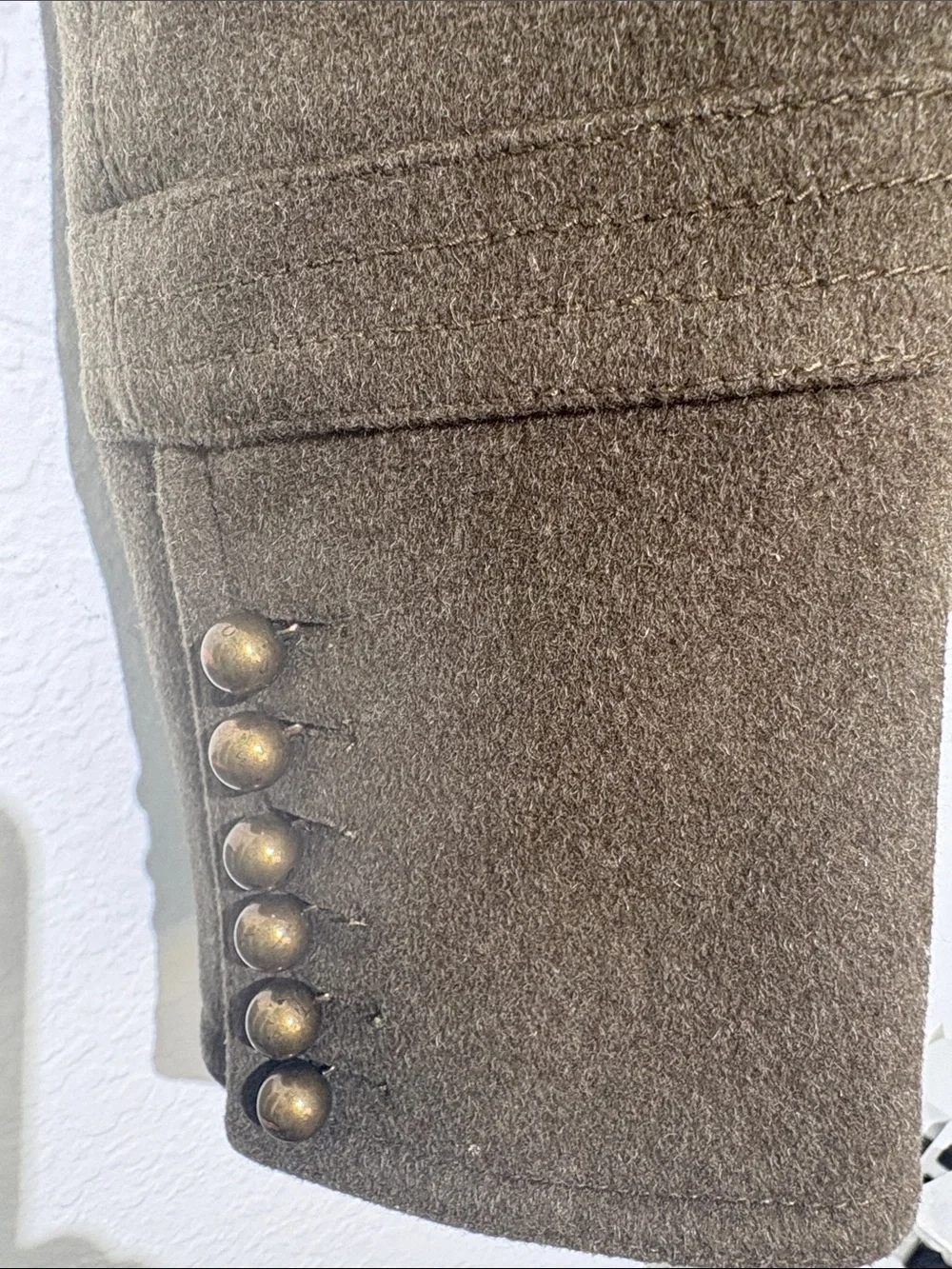 J. Crew 100% Wool Military Style Coat